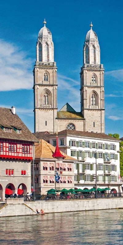 4 City Tour Through Zurich by Bus Discover Zurich s highlights in an air-conditioned tour bus.