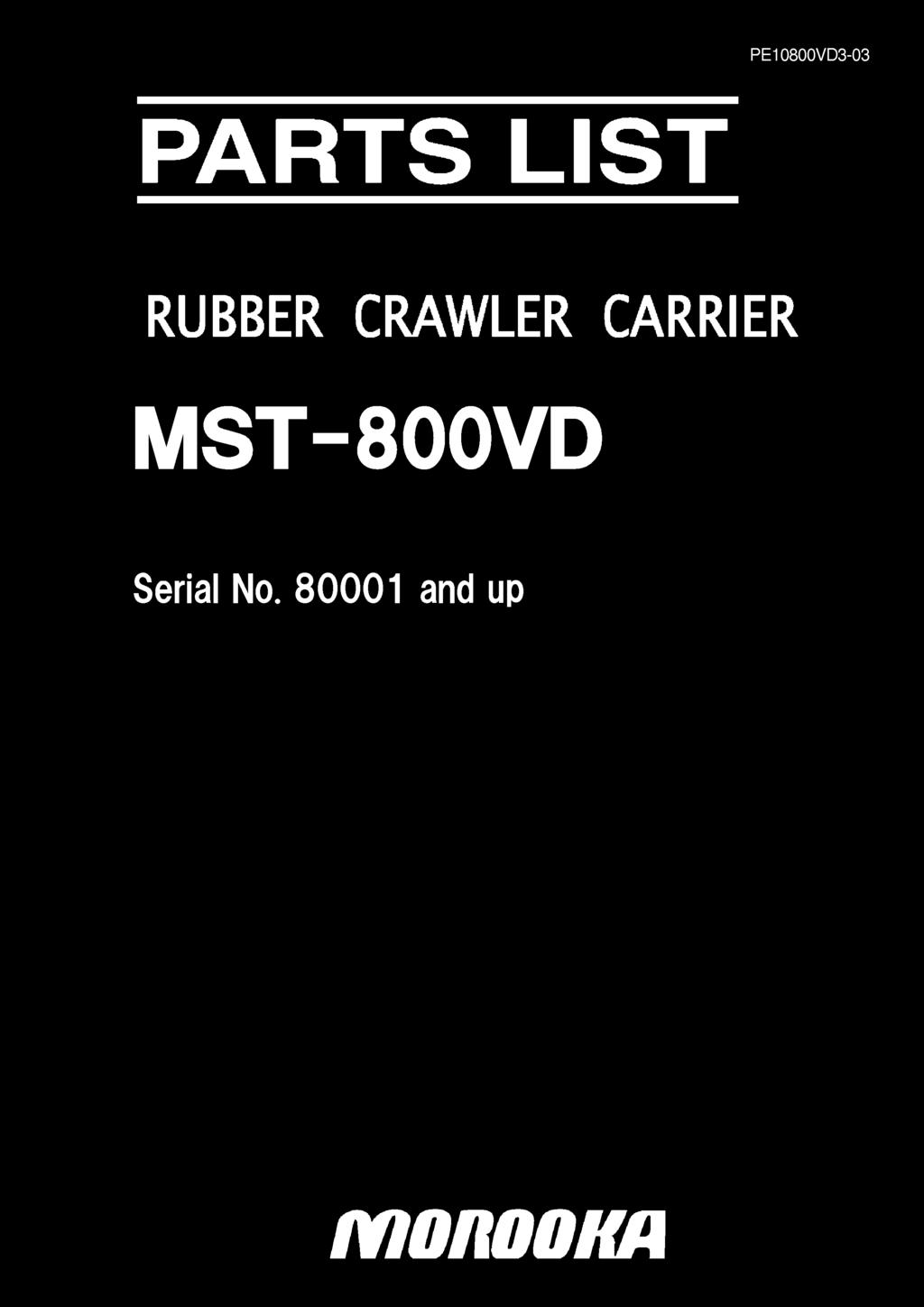 CARRIER MST-800VD