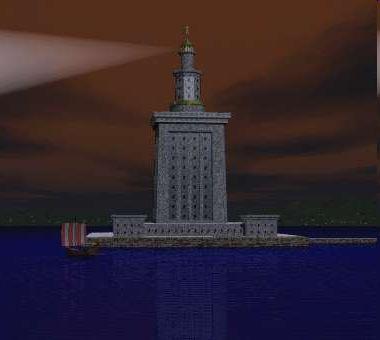 Pharos at Alexandria 130m Tower of Babel