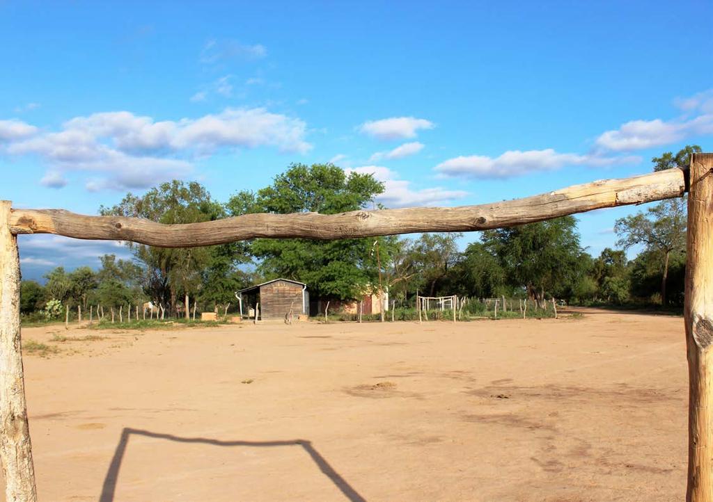 Playground In the Quenjacloi community, there are many previously green spaces which have