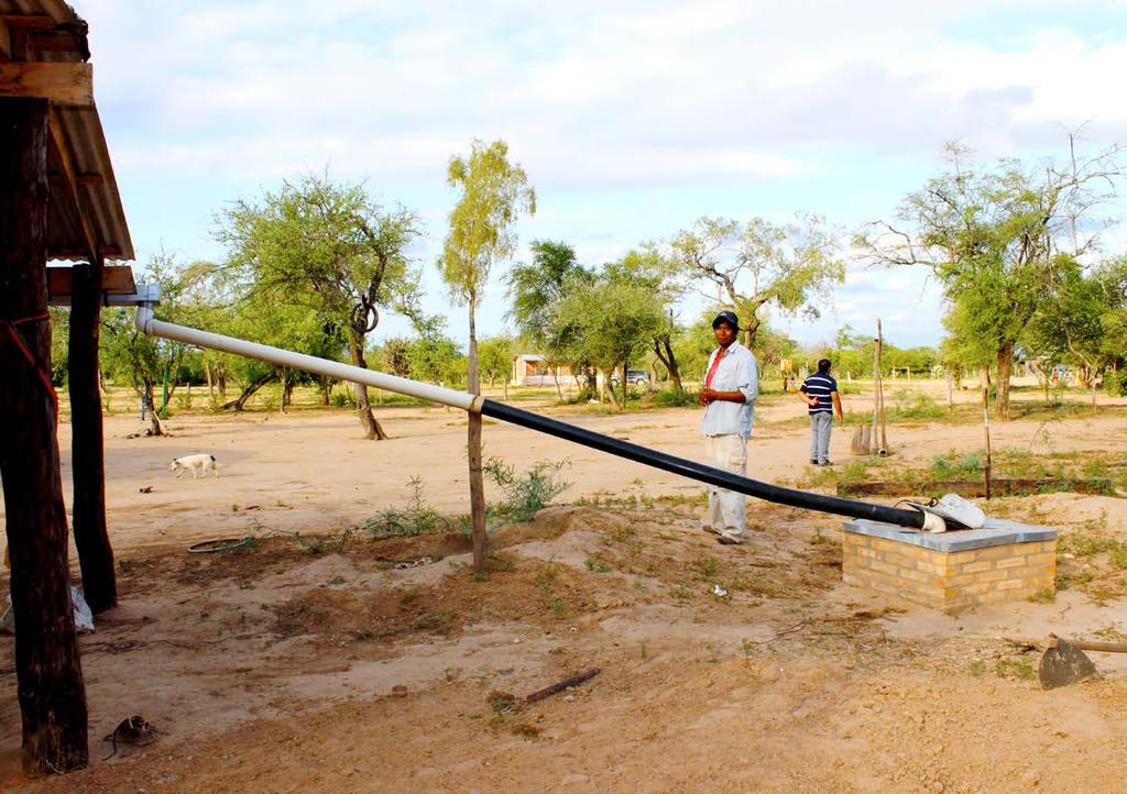 Guttering system The grand majority of indigenous communities do not have sufficient water reserves and in some areas, the reservoirs have become saline or dried up due to the lack of rainfall.
