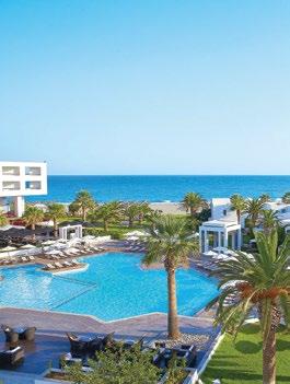 Grecotel Plaza Spa Apartments Rethymnon Located across the road the white sandy beach of Rethymno walking distance to the old town.