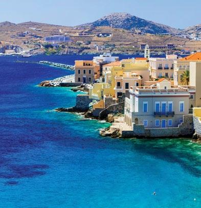 How to Get to Syros From Athens: FERRY Piraeus Port 4 hours:v Daily. Highspeed boats also available. Syros Connection to other islands: FERRY to Tinos (1hr), Mykonos (1.15hr), Paros (1.