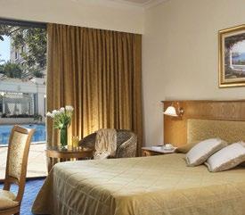 9 Royal Olympic Hotel Beneath the shadow of the Acropolis and just in front of the famous Temple of Zeus, this superbly located hotel, a truly luxurious and chic establishment, is right next to