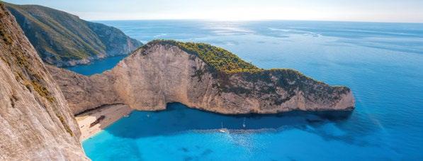 Zakinthos Athens-Mykonos- Pass 9 Santorini-Rhodes Visit the three islands most commonly known for their beauty, links to the past and their cosmopolitan atmospheres.