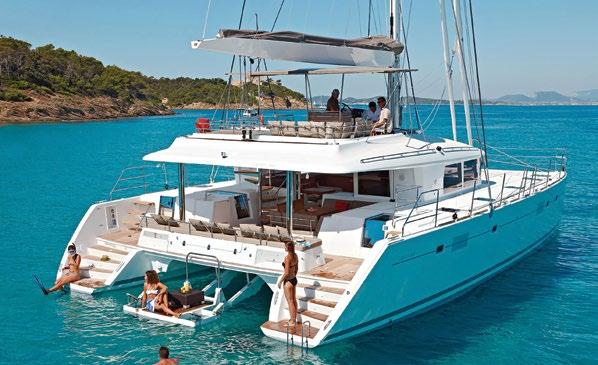 Lagoon 560 Lagoon Cruises Morning & Sunset Departs Daily: 1 Apr-31 Oct 18 Take a morning or afternoon cruise on one of the luxurious catamaran, Lagoon 450,