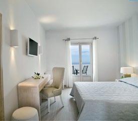 Santorini Palace This newly renovated hotel offers a combination of beautiful Cycladic architecture, open spaces, resort facilities is located in Firostefani approx.10 minute stroll to Fira Town.