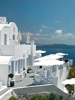 Just a five-minute stroll the centre of the picturesque village of Oia, the hotel is situated 200 meters above sea level providing tasteful Cycladic architecture A$150 and personalised service.