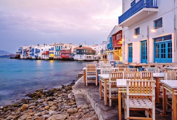 Mykonos Mykonos has long been one of the most popular destinations in the Greek islands. A cosmopolitan city with a touch of glamour, but still holding on to many of the Greek traditions.
