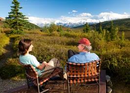 DETAILED ITINERARy DAY ONE Your stay begins in the afternoon with the 90-mile journey into the heart of Denali National Park.