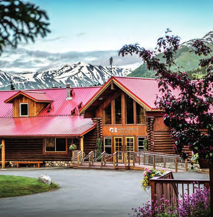 kenai Princess wilderness lodge scenic river surrounds To those who live in the Great Land, it s known as Alaska s Playground because the Kenai Peninsula is where Alaskans come to get away.