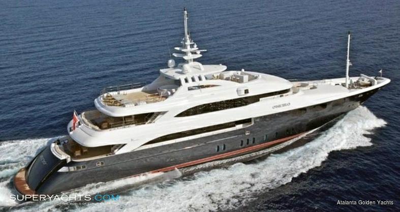 O'Neiro 52.70m (172'10"ft) Golden Yachts 2008 Luxury Charter Yacht O'Neiro Motor yacht O Neiro, meaning Dream in Greek, has been designed to offer guests just that during Med yacht charters.
