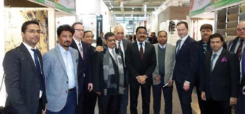 domotex - 2016 {DC (H) obliged the shutterbugs for a snap with some of the CEPC Member Exporters Stalls at DOMOTEX Hannover 2016} Sector Trade visitors by sector Percentage Wholesale 24% Retail 32%