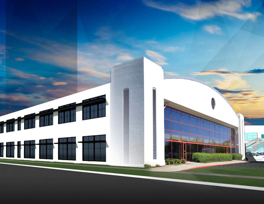 Hanger 8 AVAILABLE FOR LEASE ±52,000 rsf SIGNATURE OFFICE BUILD-TO-SUIT
