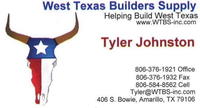 com Western Builders P: (806) 376-4321 F: (806) 342-6675 E-mail: bids@wbamarillo.com U.S. Dept.