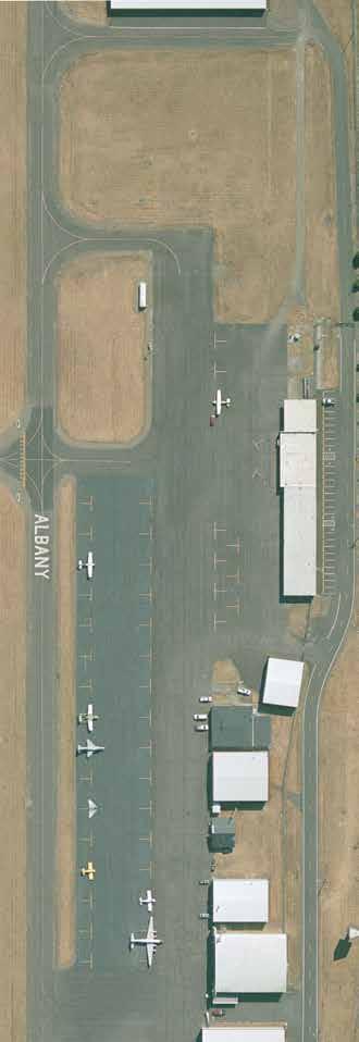 8') 50' SOUTHWEST LANDSIDE TERMINAL AREA LANDSIDE AIRPORT ACCESS ROAD H 250' BRL (17.
