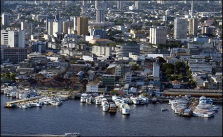 Manaus is the largest city in the north of Brazil, a metropolis in the midst of the Amazon rainforest.