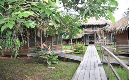 Figure 4.18: Backpacker jungle lodge in Amazonas state Photo: Photo courtesy of Bruce Prideaux Figure 4.