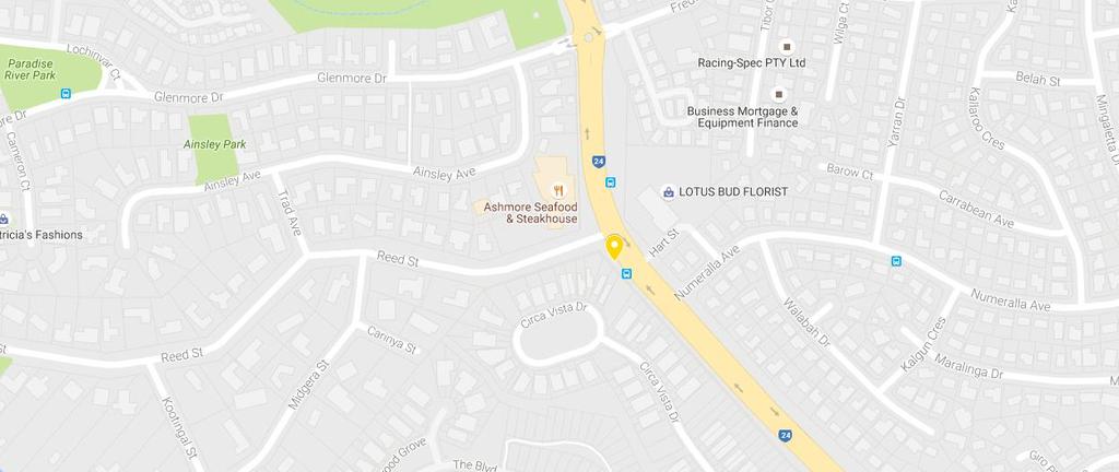 Centre, on Benowa Road Depart 7:32am: Bus Stop Ashmore Road, at Reed