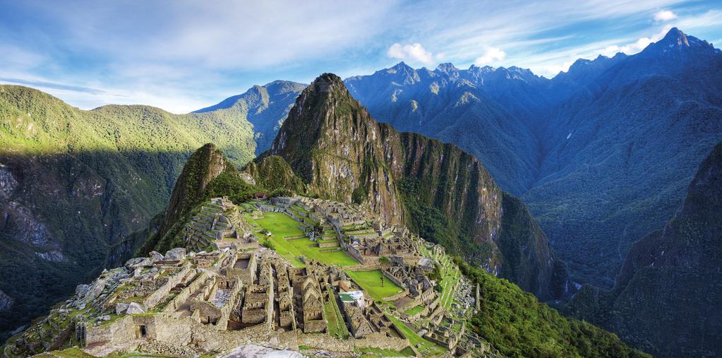 Optional Post-Tour Machu Picchu Travel to the mist-shrouded mountain citadel of the Incas.