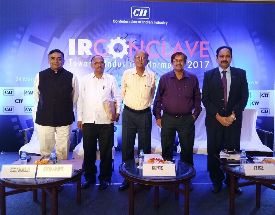 Mr. A Ratna Sekhar, Sr. VP [HR] addressed the Session on Contract Labour and Flexibility of Labour Management at the IR Conclave 2017 held on 24 th March 2017 at Hotel Swosti Premium, Bhubaneswar.