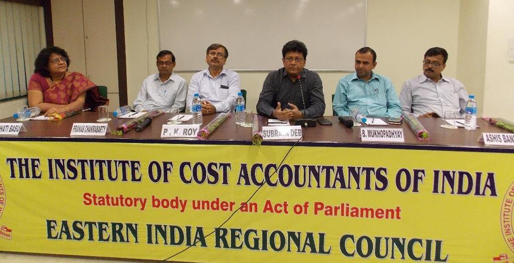 Subrata Deb, Chief Manager [HR], RHR East addressed the batch of Cost & Management Accountants (CMAs) that passed out recently, in an Orientation Programme at the Eastern India Regional Council