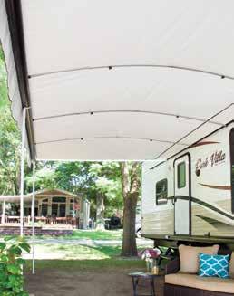 Perfect for destination campers who like to leave the awning extended for long
