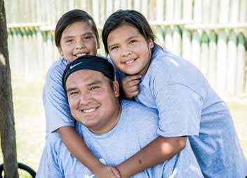 This camp promotes the use of the Chickasaw language through
