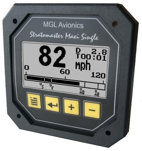 Stratomaster Maxi Single ASI-3 Airspeed indicator (ASI) with automatic flight log The ASI-3 airspeed indicator is a 3.