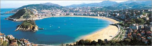 Continue on to the north coast and the beautiful Basque Country, arriving to San Sebastian called the pearl of the Cantabric Sea for a walking escorted city tour of this magnificent city.