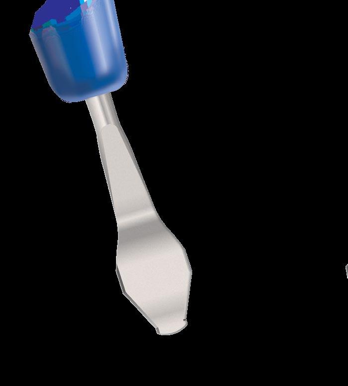 Phaco / Implant Incision Knives Trapezoid Design Yields phaco and implant incisions in one knife Implant Indicator Line Consistency Allows surgeon to enlarge the phaco incision to a consistent,