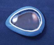 ) Eye Garter Plastic Eye Shields * High impact, lightweight polycarbonate shields come with