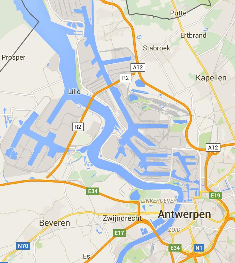 Once cargo is cleared through customs in Antwerp, goods can travel freely throughout the