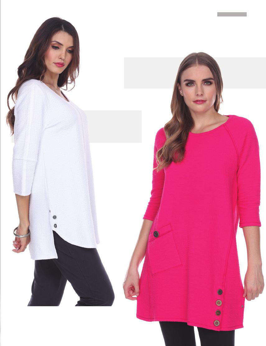 Crinkle Making a Statement Tunic 8697