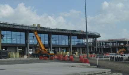 South Terminal Expansion Construction 65% complete - Began installation of windows - Baggage