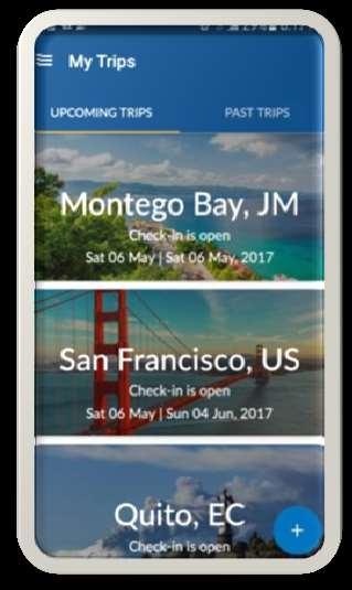 Building out the Copa app June new features: Bookings My Trips: hub of reservations ConnectMiles enhancements