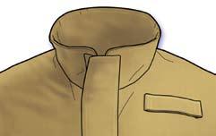 Fleece Liner Optional flame-resistant, NOMEX fleece liner can be worn independently or can be zipped into the TechRescue Coat as a winter liner.