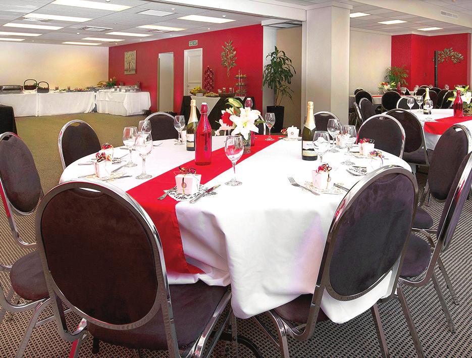 4 R O O M LAYO U T S What you really need in a conference and function venue is flexibility, at Mercure Wellington Abel Tasman we have just that.