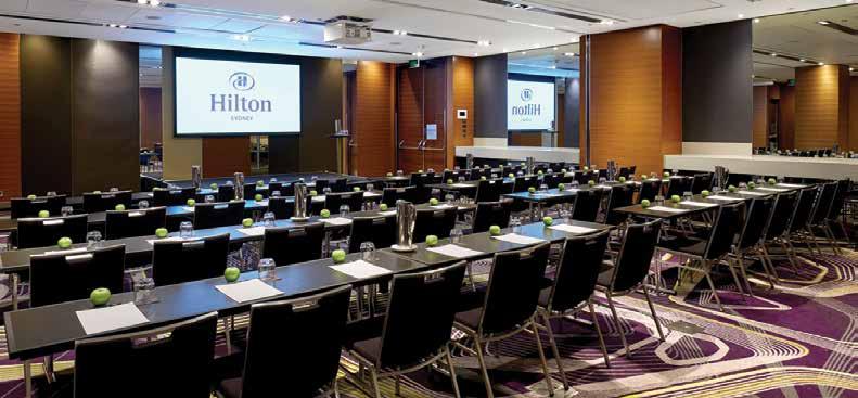 This dedicated Event Floor features over 480m 2 of space and can accommodate over 500 people across the large State room and five breakout rooms.