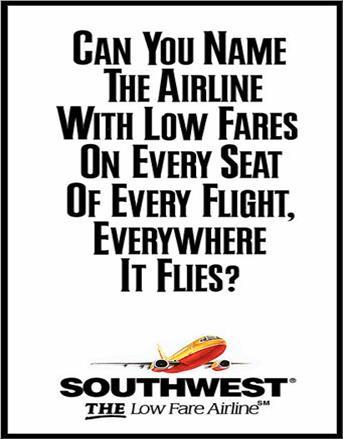 Southwest proved short-haul has large potential Southwest Airlines in 2015 Largest LCC Top ten airports (in order): Chicago Midway Las Vegas