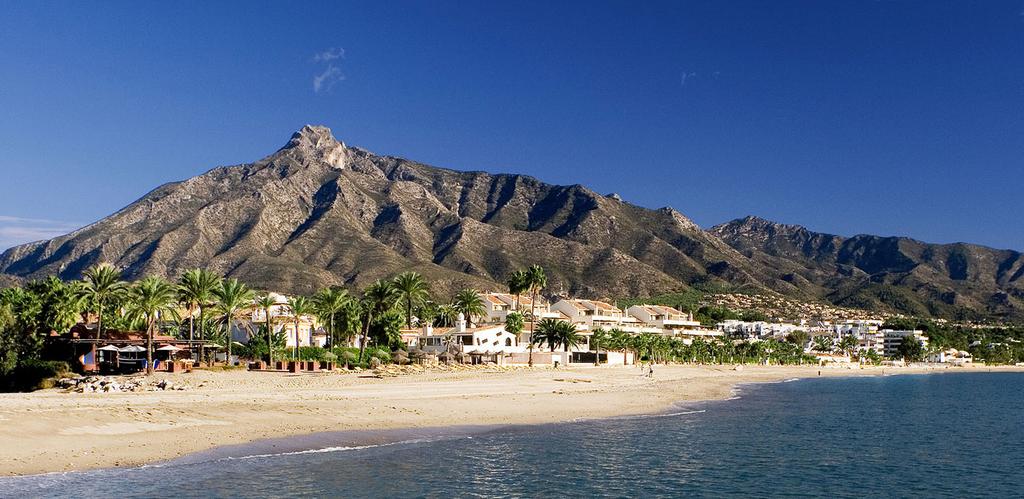 2-9 June Costa del Sol 174 pppw. The Costa del Sol enjoys a typical Mediterranean climate and is one of the most internationally renowned tourist destinations in Spain. Marbella.