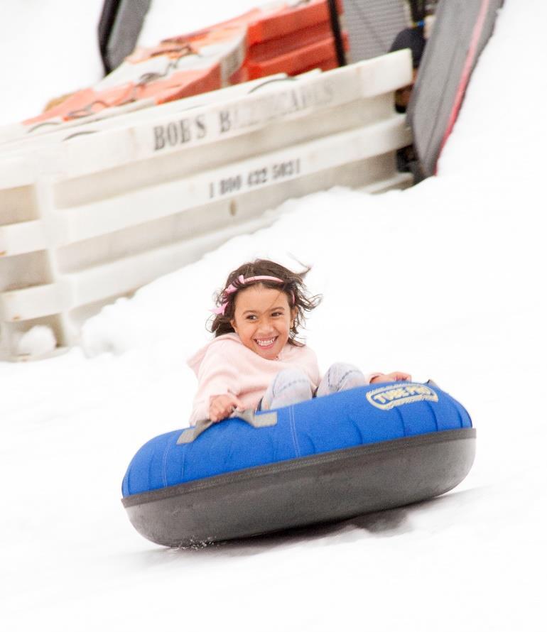 Snow Mountain will include a tremendous snow slide, snow pits, a holiday train, swan boats, a giant snow globe, cookies and hot cocoa, many holiday vendors and entertainment throughout the night!
