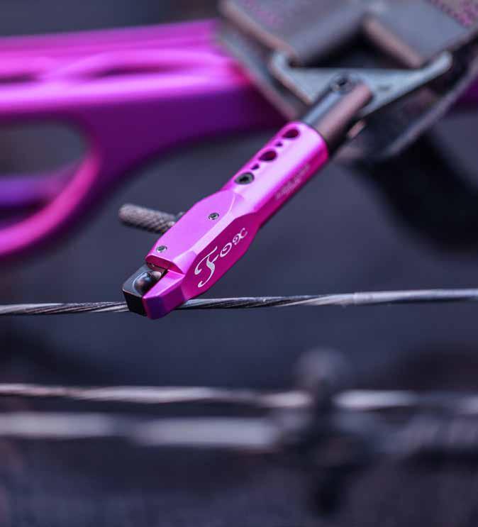 FOX SINGLE CALIPER RELEASE The Fox is designed for a woman s smaller hand and wrist size and is ideal for the compact bows women typically shoot. Also great for youth!
