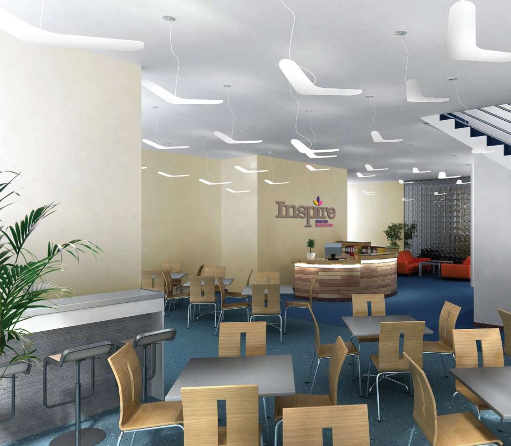 15 16 Inspire work SPaces The second Inspire building houses 14 managed work spaces.