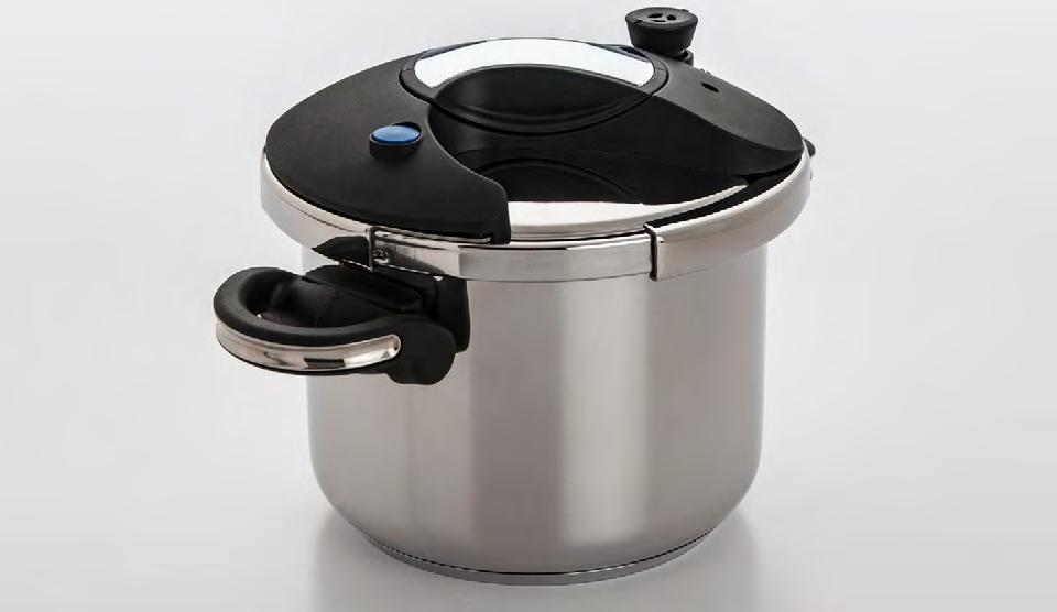 SPECIALTY COOKWARE 589 3 QT ALL-IN-ONE STAINLESS STEAMER & SAUCEPOT Made of durable and beautiful stainless steel, this 3 Qt saucepot and steamer insert are polished to a mirror finish.