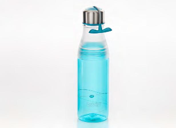 HYDRATION 165 166 TRITAN SPORTS BOTTLE W/ STRING PULL CAP Uniquely designed Tritan sports bottle with a string pull cap allows for a new and exciting way to bring your water bottle around.