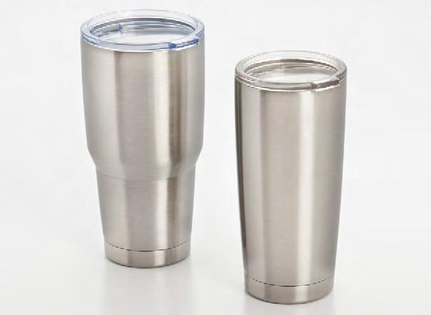 HYDRATION 145 & 149 18/10 VACUUM TUMBLER This vacummed double wall 18/10 high quality stainless steel tumbler is perfect for those who are on the go and like to travel.
