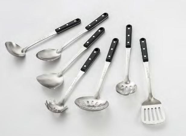 KITCHEN TOOLS 271 270 273 272 274 270-274 PROFESSIONAL KITCHEN TOOLS This set of full stainless steel tools are useful and stylish in any set up.