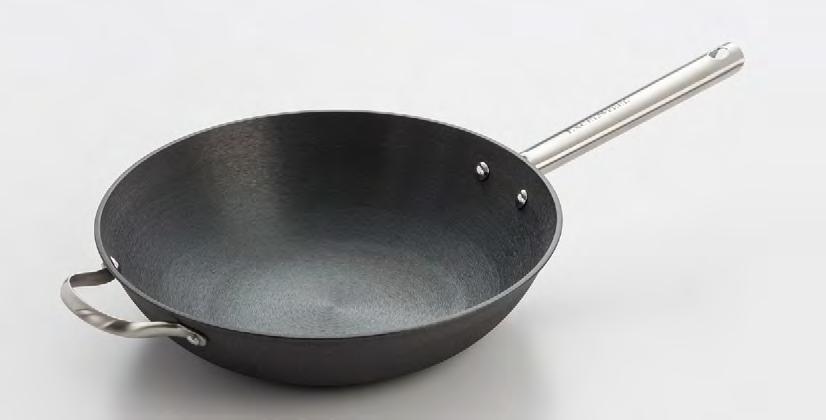 Non-stick coating inside and out for easy cleaning. Induction stovetop ready.