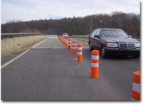 Temporary Markers Promote traffic flow while enhancing safety without having to worry about fallen or stolen